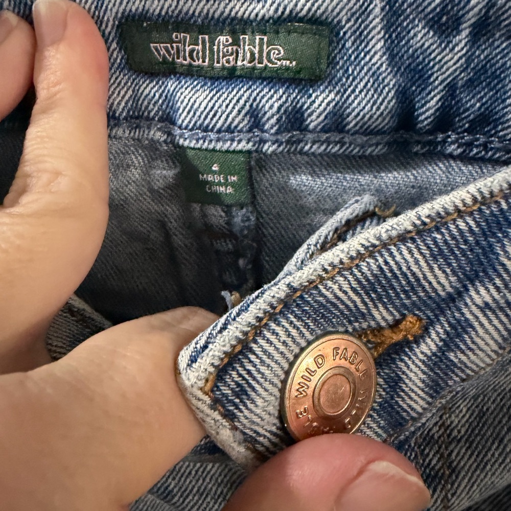 Wild Fable Size 4 Jean Skirt - Picture 3 of 4